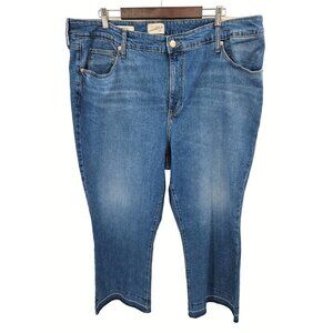 Universal Thread Jeans Women Sz 22 Ankle Bootcut Vintage Stretch High Rise NEW